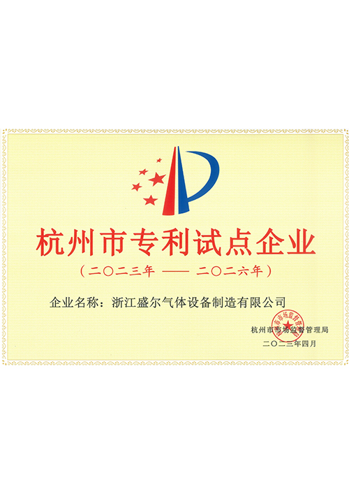杭州市专利试点企业1