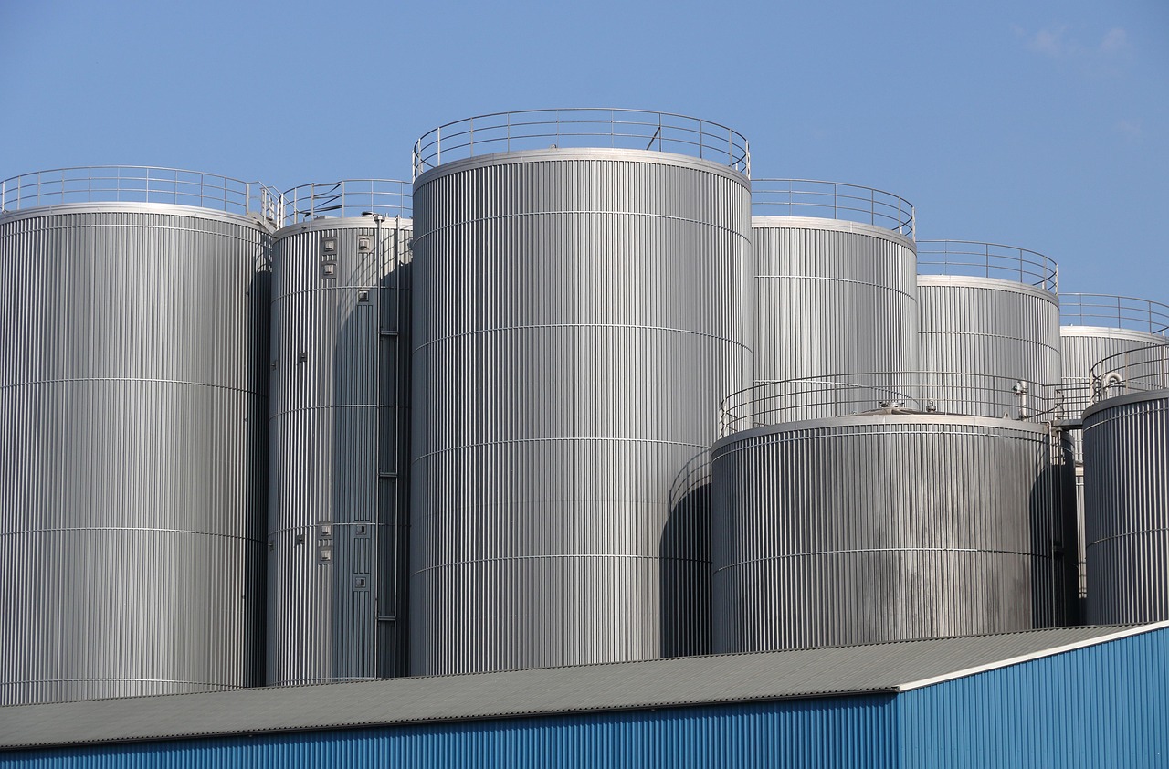 netherlands, nijmegen, storage, silo, industry, container, metal, blue metal, gray metal, blue industry, gray industry, silo, silo, silo, silo, silo
