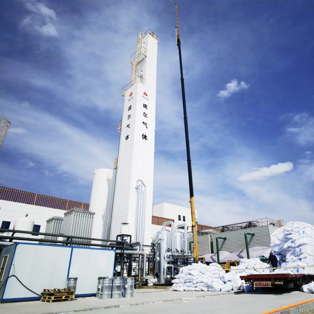 深冷空分设备现场1 深冷空分设备现场1